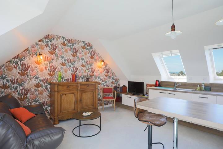 Gîte pour 3 personnes, avec jardin et vue - 1