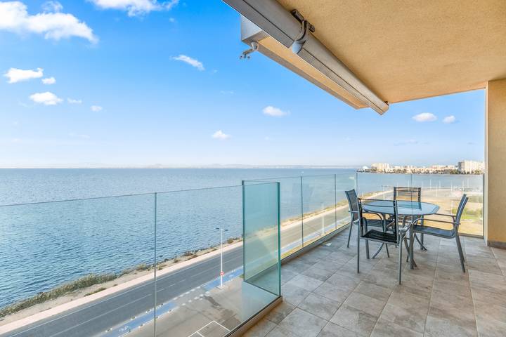 Ferienwohnung für 5 Personen, mit Kinderpool und Balkon sowie Garten in La Manga - 3