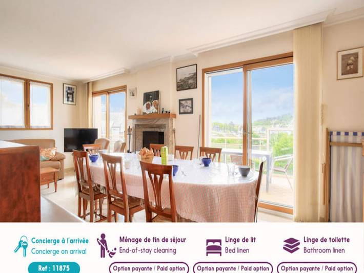 Gîte pour 8 personnes, avec jardin, animaux acceptés dans Dahouët - 3