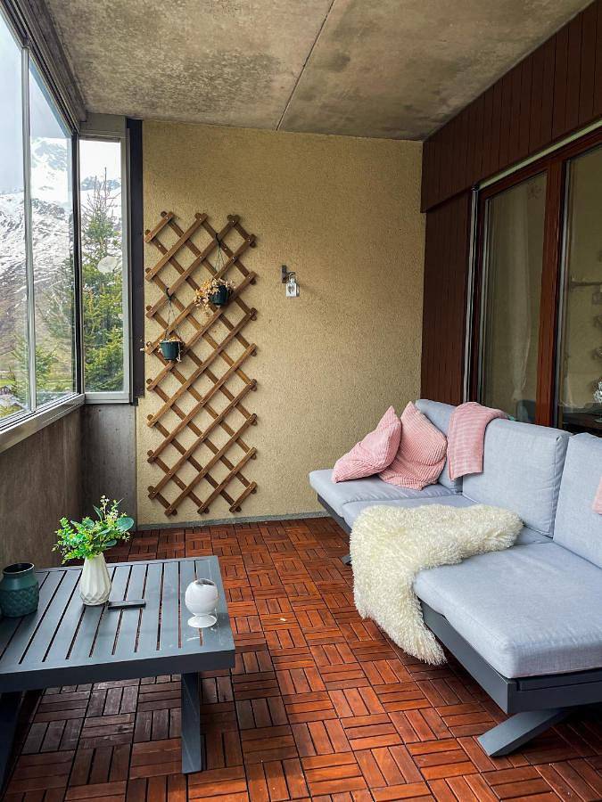 Geheel appartement, Top modernes Apartment im Herzen von Andermatt Balkon & Bergblick in Andermatt, Skiarena Andermatt-Sedrun
