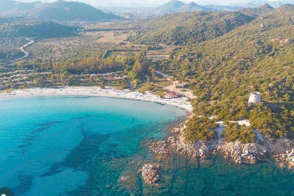 Cala Pira beach house in Cala Pira, Castiadas