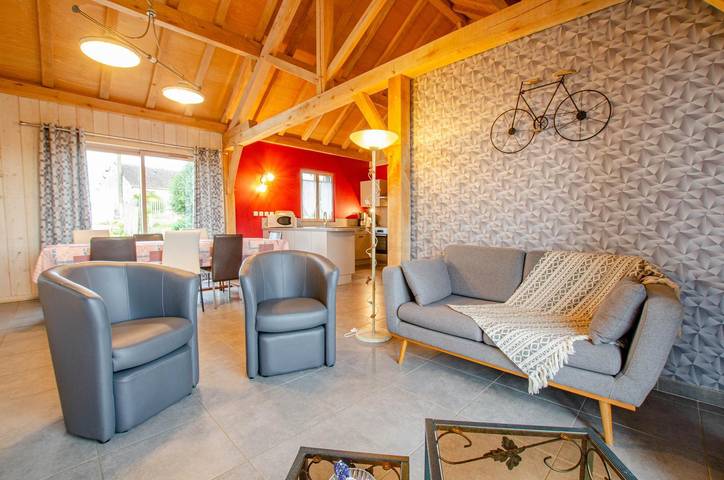 Gîte pour 4 personnes, avec jardin ainsi que terrasse et piscine dans Parc naturel régional de la Forêt d'Orient - 3