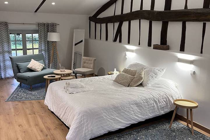 Maison de vacances pour 10 personnes, avec jardin