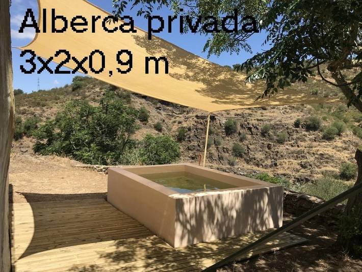 Casa rural para 8 personas, con Terraza además de Piscina y Vistas en Paymogo - 4
