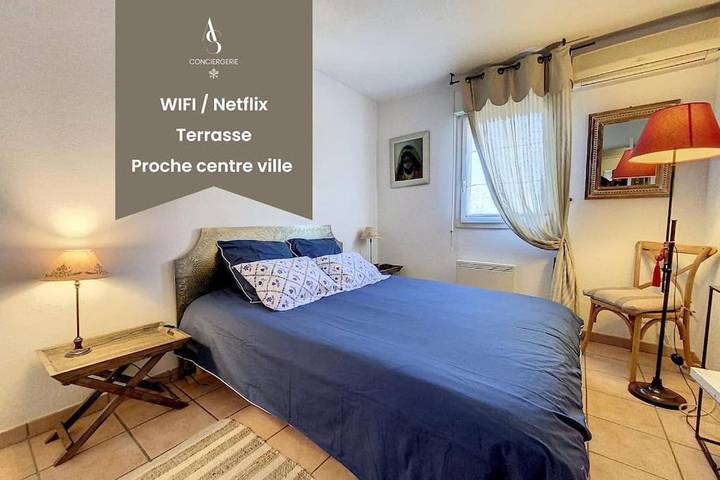 Chalet pour 2 personnes, avec terrasse