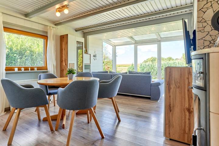 Ferienhaus für 5 Personen, mit Sauna und Garten sowie Ausblick und Terrasse, mit Haustier in Simonsberg - 2