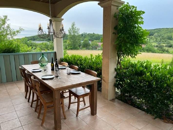 Gîte pour 7 personnes, avec piscine, adapté aux familles à Loupiac (Lot) - 4