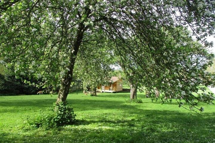 Blockhütte für 2 Personen, mit Garten und Terrasse - 1