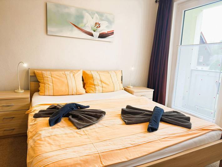 Hütte für 5 Personen, mit Balkon und Garten sowie Ausblick im Erzgebirge - 2