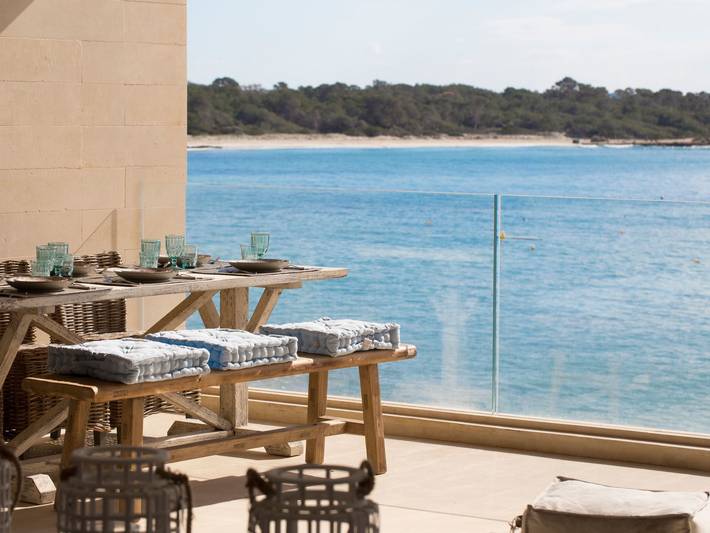 Finca für 7 Personen, mit Terrasse in Colònia de Sant Jordi