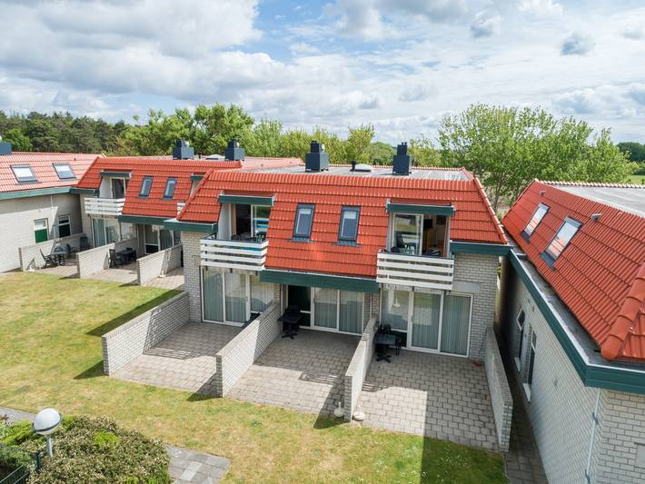 Ferienwohnung für 4 Personen, mit Balkon und Pool auf Texel