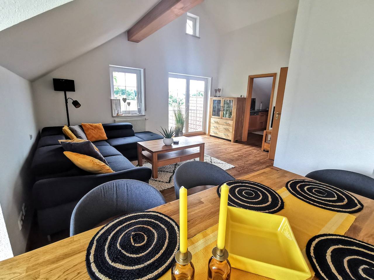 Ganze Ferienwohnung, Bodensee Apartment Achberg Panoramablick in Achberg, Region Bodensee-Oberschwaben