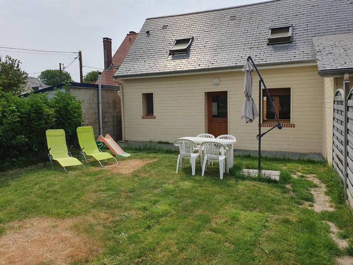 Location de vacances pour 4 personnes, avec Terrasse et Jardin à Saint-Blimont