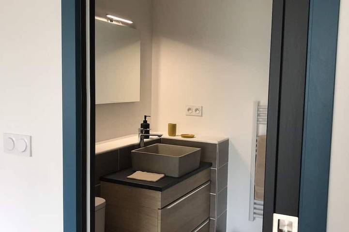 Appartement entier, Studio 35 m2 refait à neuf in Fougères, Fougères-Vitré