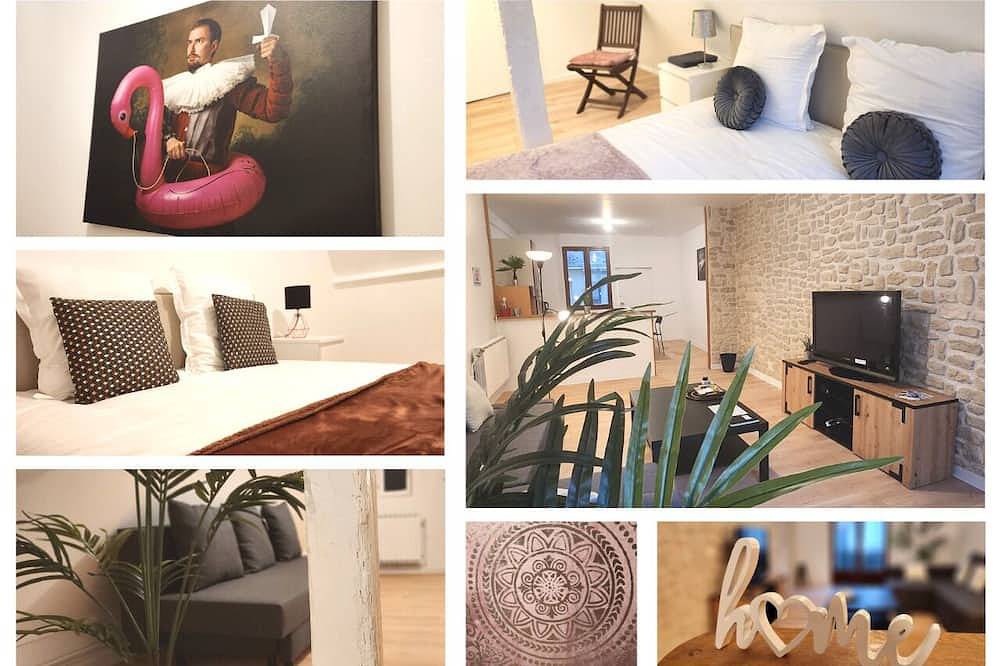 Geheel appartement, Magnificent Triplex, 5 mn from the Cathedral of Tours, refurbished in Tours, Tours en omgeving