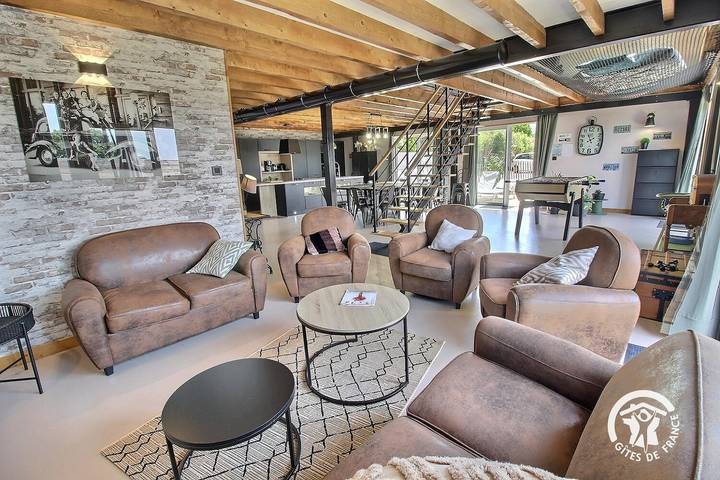 Le loft Siec in Trélévern, Costa de granito rosa