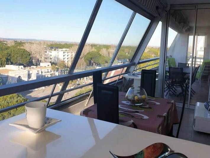 Gîte pour 8 personnes, avec terrasse et piscine dans Office De Tourisme La Grande Motte - 3