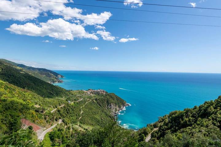 Ferienhaus für 6 Personen, mit Garten und Ausblick sowie Balkon in Cinque Terre