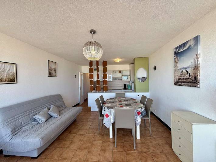 Gîte pour 6 personnes, avec balcon, animaux acceptés à Port-la-Nouvelle - 3