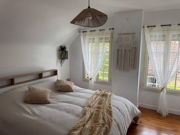 Maison de vacances pour 4 personnes, avec jardin