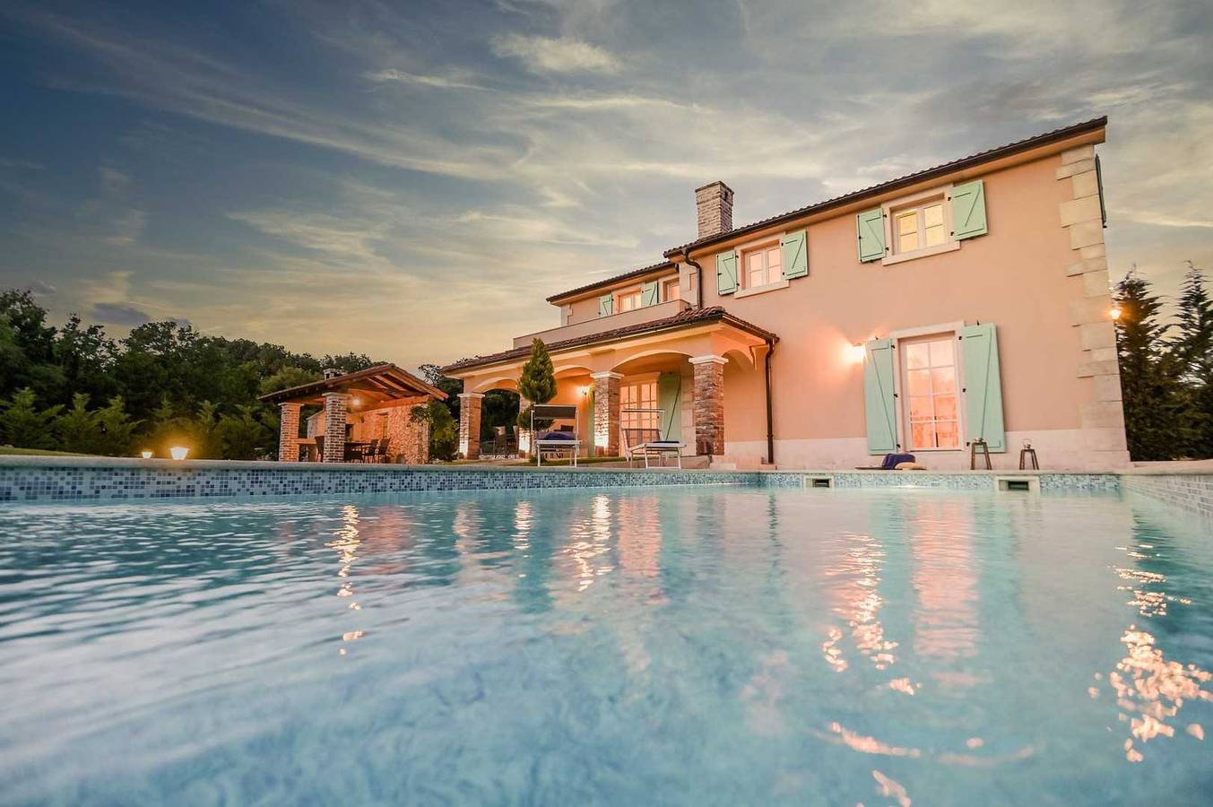 Charmante Villa Beleca mit privatem Pool in Kras, Krk