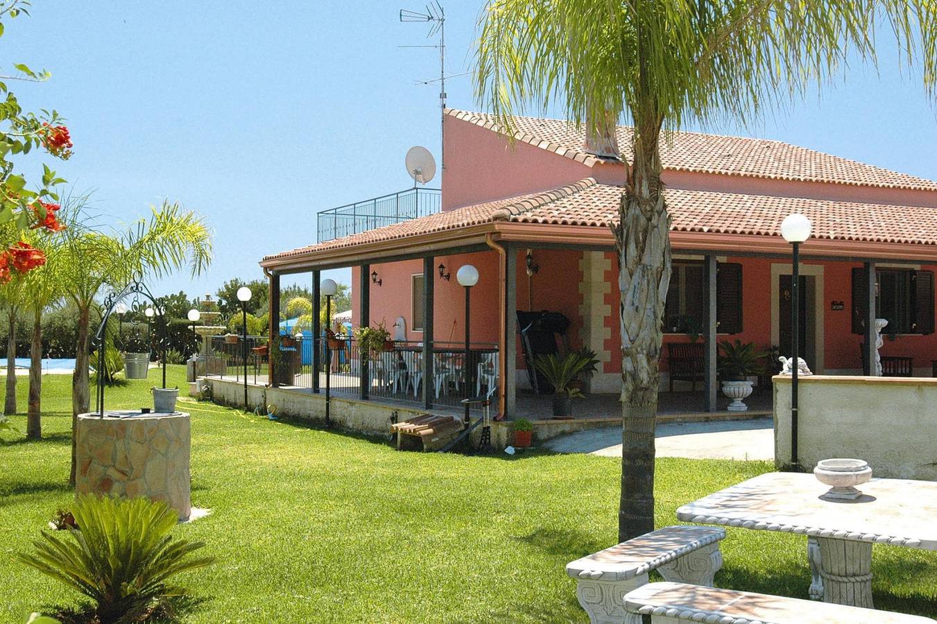 Casa Floridia con piscina vicino spiaggia in Siracusa, Siracusa e dintorni