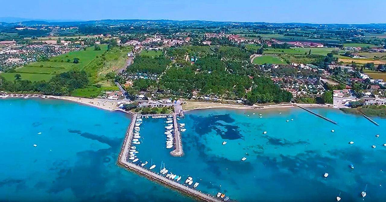 Eurocampingpacengo in Lazise, Gardasee-Berge