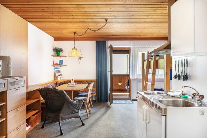 Ganzes Studio, Einzimmerapartment 'Hochzillertal' mit Sauna, Bergblick, Balkon und Wi-Fi in Tuxer Alpen, Ried im Zillertal