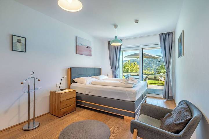 Ganze Wohnung, Top 5 Alpe maritima Seeblick+Bergkulisse in Treffen am Ossiacher See, Gerlitzen