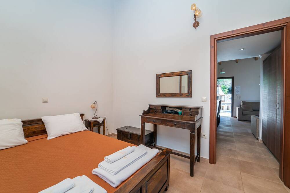 Melissi Villa mit Blick auf die Bucht von Vasiliki, nahe am Strand und anderen Annehmlichkeiten! in Vasiliki, Griechenland