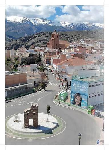 Casa rural para 6 personas, con balcón y vistas en Los Filabres-Tabernas