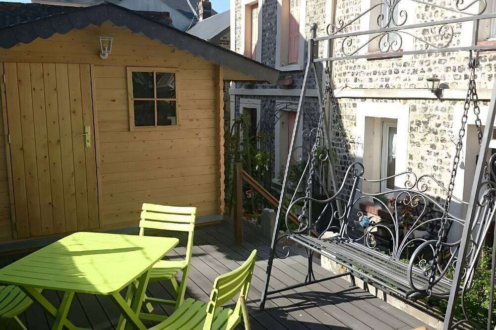 Maison de Vacances 'Chez Isa De Pêcheur Etretat' avec Vue sur Mer et Wi-Fi in Yport, Région du Havre