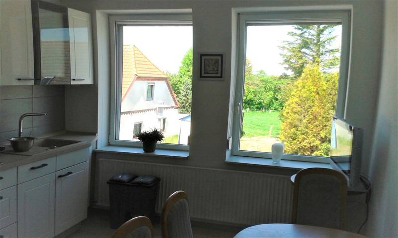Ferienwohnung für 5 Personen, mit Terrasse und Garten in Grube