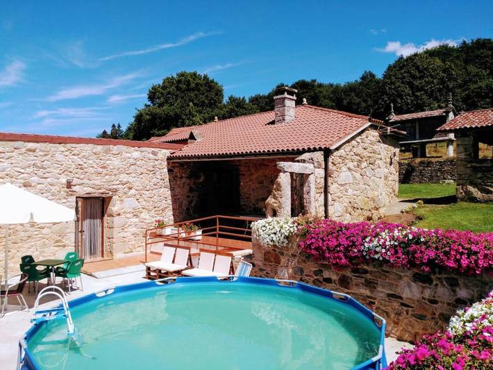 Casa rural para 8 personas, con jardín y terraza en Silleda - 4