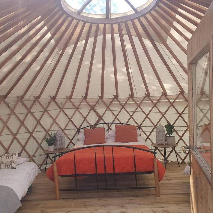 Glamping for 4 people, with View in County Wicklow