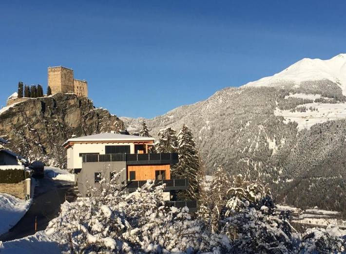 Vakantieappartement voor 2 personen, met balkon en uitzicht in Ladis