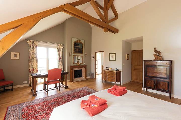 Location de vacances pour 15 personnes, avec jardin, animaux acceptés à Chémery - 2