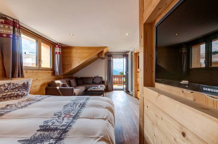 Hôtel pour 3 personnes, avec balcon et jardin, adapté aux familles dans Villars-sur-Ollon - 4