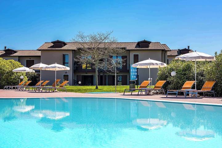 Appartement de vacances pour 2 personnes, avec piscine et jardin - 1