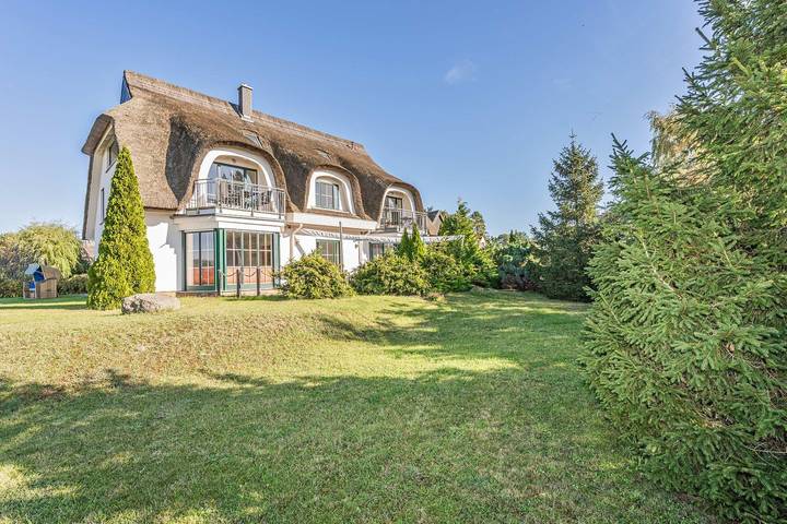 Ferienwohnung für 2 Personen, mit Garten und Sauna sowie Seeblick und Ausblick in Loddin