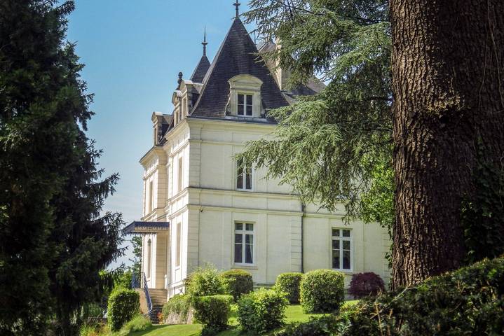 Château pour 10 personnes, avec terrasse et jardin en Nouvelle-Aquitaine - 4