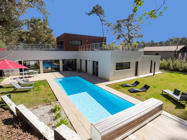 Villa pour 8 personnes, avec Balcon et Jardin à Hossegor