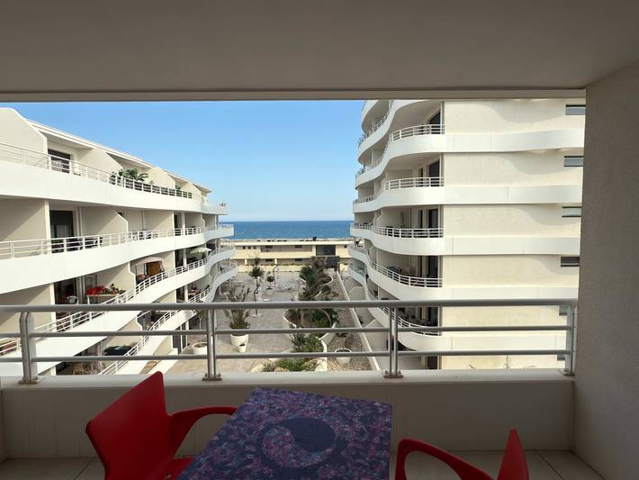 Holiday rental for 2 people, with balcony/terrace in Valras-Plage