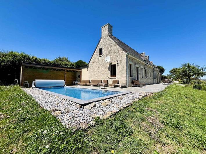 Maison de vacances pour 8 personnes, avec jardin et piscine