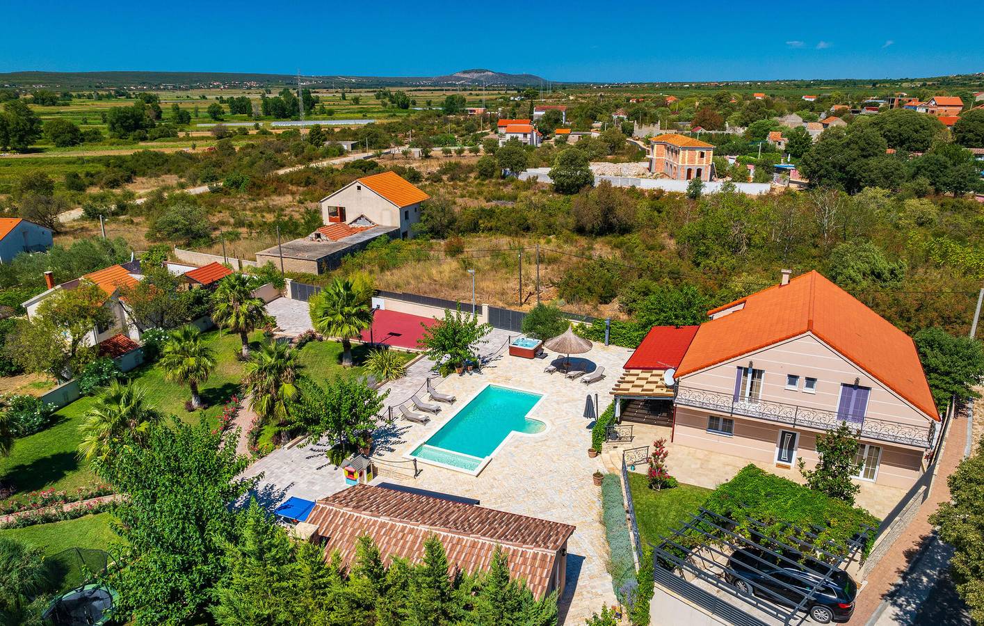 Vakantiehuis voor 10 personen met terras in Polača, Zadar