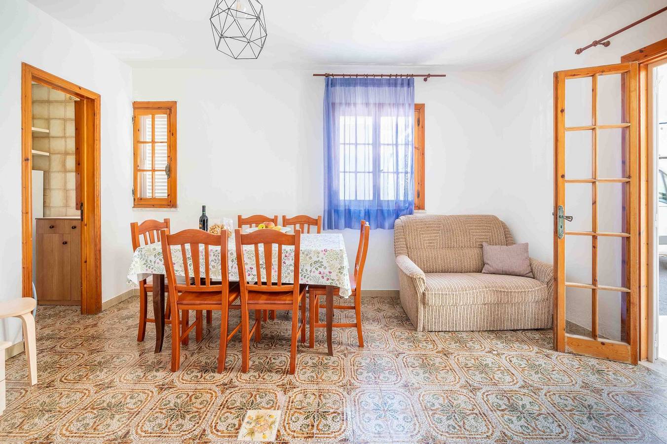Appartamento 'Villa Mazzini - Terra' con terrazza in comune e aria condizionata in Terrazza Io Posso, Melendugno