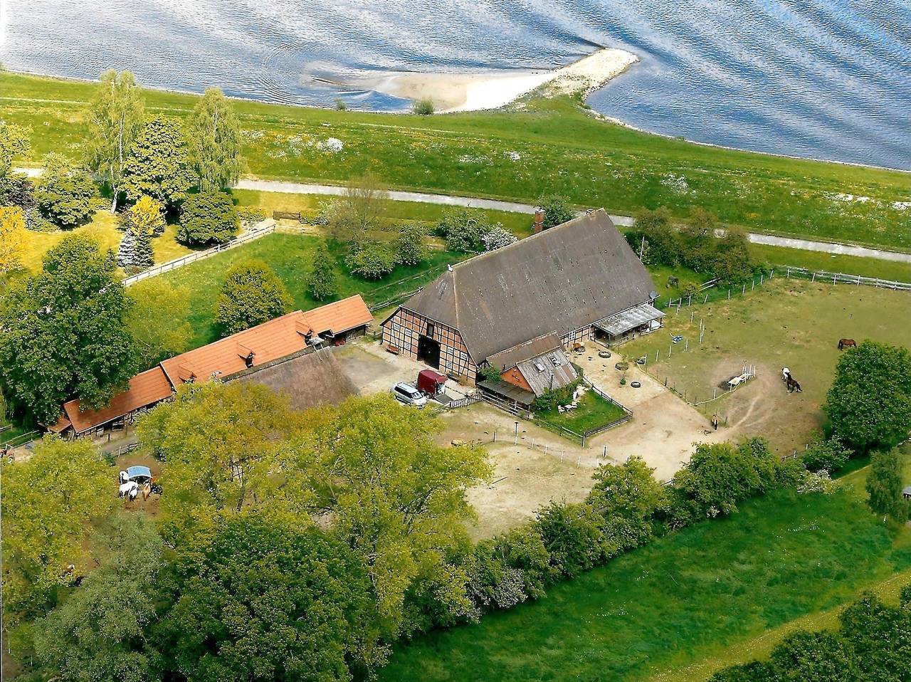 Pony-Ranch-Hütte in Hittbergen, Mecklenburgisches Elbetal