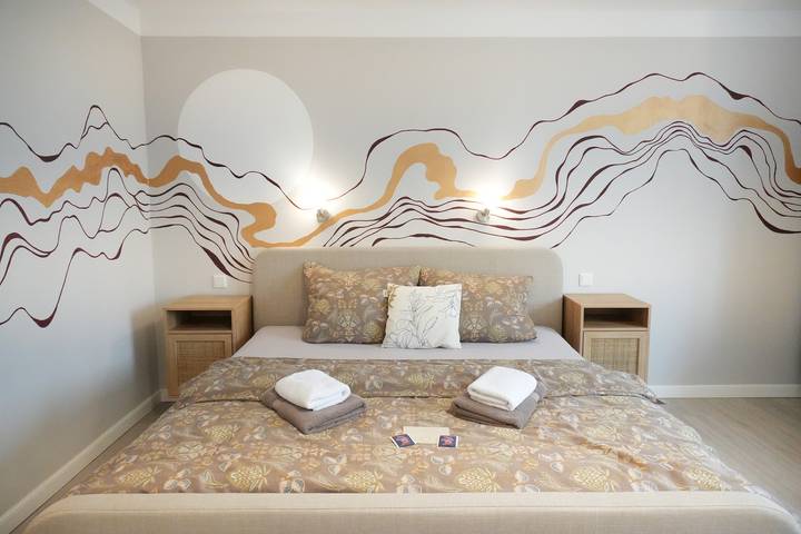 Zimmer für 2 Personen, mit Garten - 1