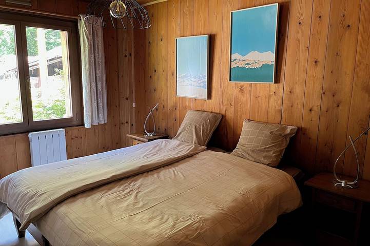 Appartement entier, Appartement 2 pièces 4 pers Morzine parking privé et jardin.Navettes gratuites in Morzine, Les Portes du Soleil