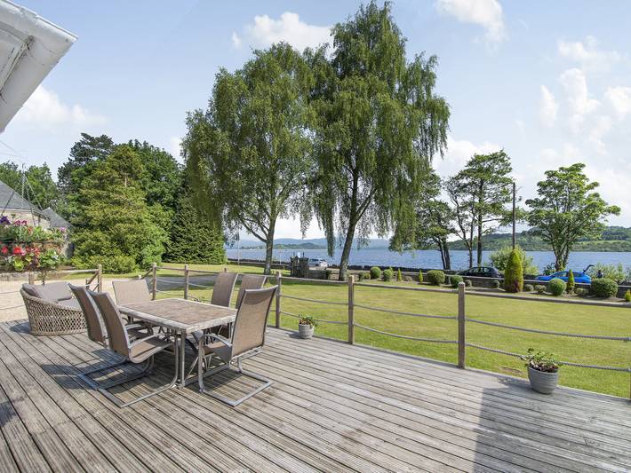 Log cabin for 6 people, with garden, with pets in Loch Lomond